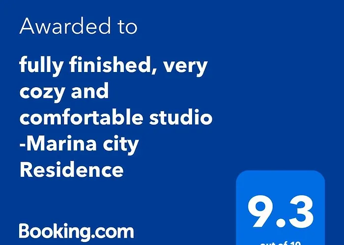 Fully Finished, Very Cozy And Comfortable Studio -Marina City Residence